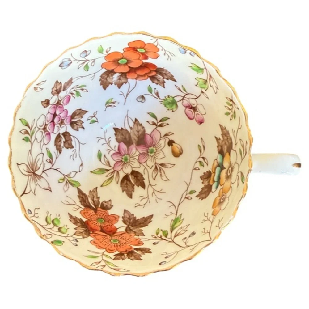 Radfords Fenton The Gatineau Bone China Floral Teacup & Saucer Made in England